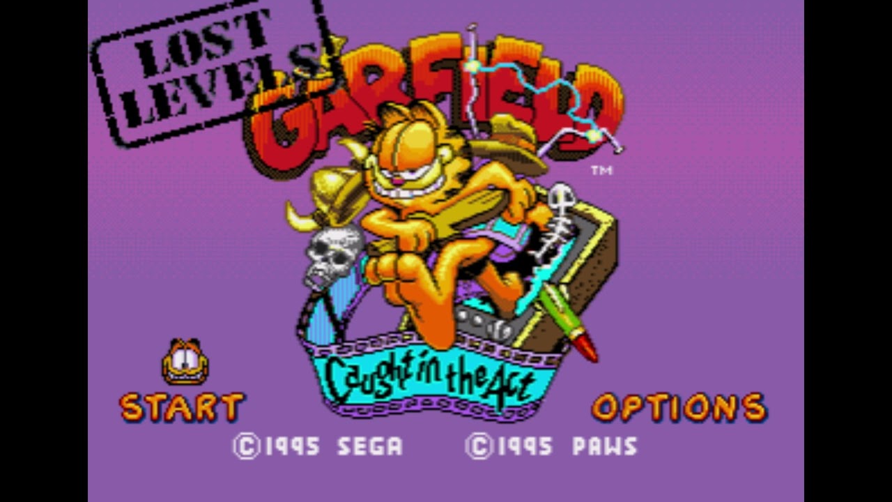 Garfield: Caught in the Act - The Lost Levels | Sega Genesis Full Soundtrack OST