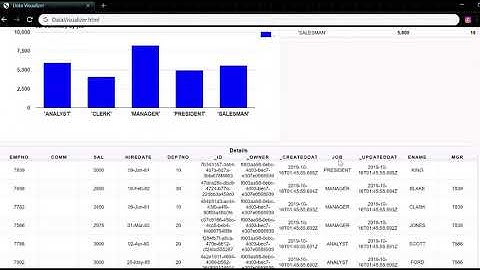 Video Demo of Data Visualizer - UserCase: Web Service JSON Data Analysis