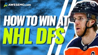 How To Win At NHL DFS in 2023 | Daily Fantasy Hockey Tips \& Strategy