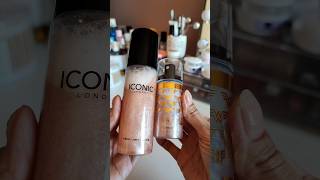 Dupe Alert Iconic London Prep Set Glow Vs Catrice Limited Edition Glow Setting Spray