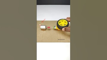 Gear Motor Rotation Energy Generating  • Dc Motor | #dcmotor #youtubeshorts #tech #dcmotorproject