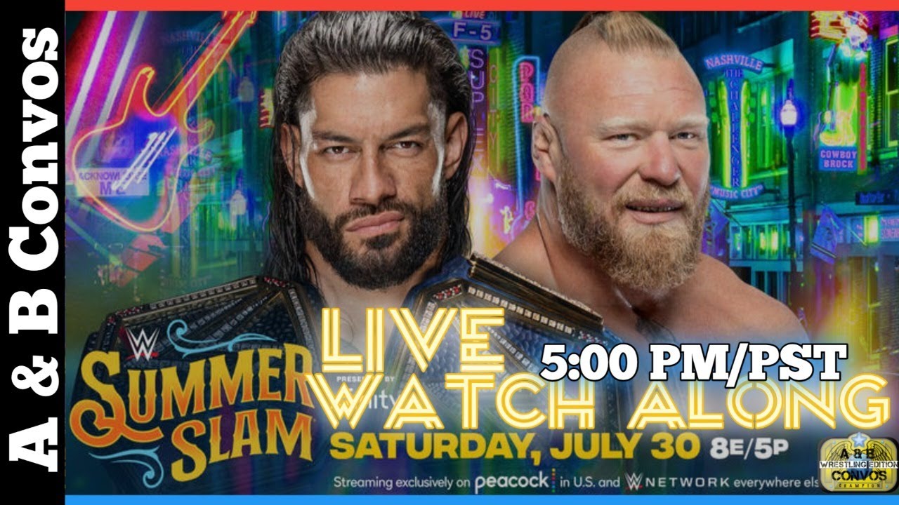 WWE SummerSlam 2022 Live Stream Watch Along