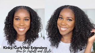 Natural Hair Clip-ins for Kinky/Curly Hair | CurlsQueen | Jamila Nia