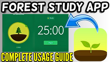How to Use Forest App for Studying | Forest Focus App Complete Guide