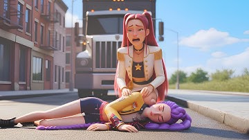 The SAD STORY OF RUMI - KPop Demon Hunters Animation