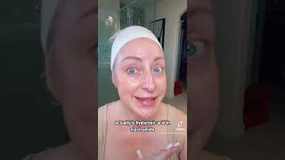 Face Dump! This happens when you collagen production suddenly dumps, right off your face.