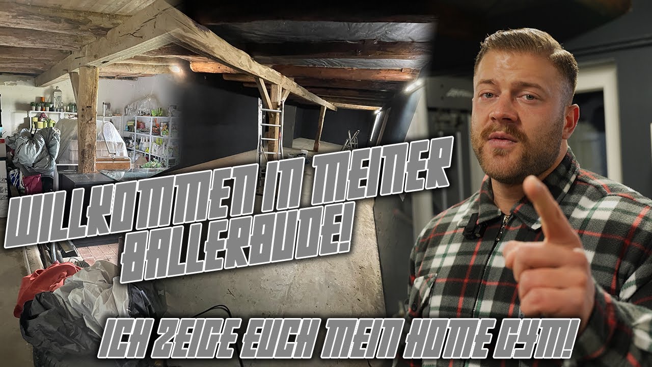 Willkommen in meiner Ballerbude! | Ich zeig euch mein Home Gym!