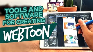 TOOLS AND SOFTWARE YANG BIASA SAYA PAKAI UNTUK MEMBUAT WEBTOON screenshot 5