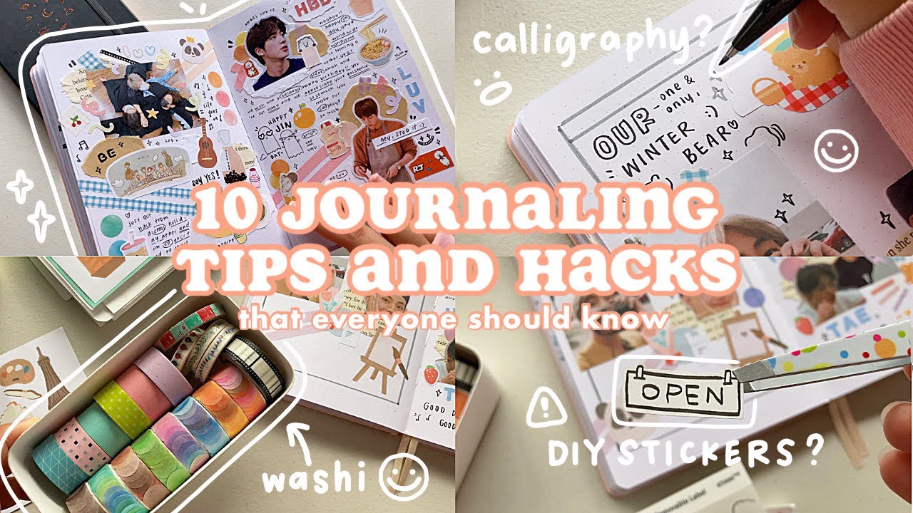 10 journaling tips and hacks you need to know 🖍🖇 - YouTube