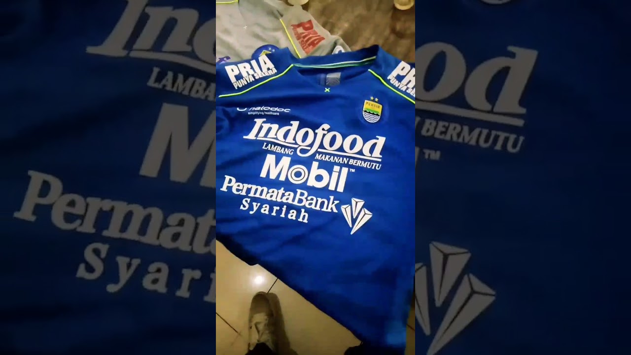 Jersey home away persib 2020 - YouTube