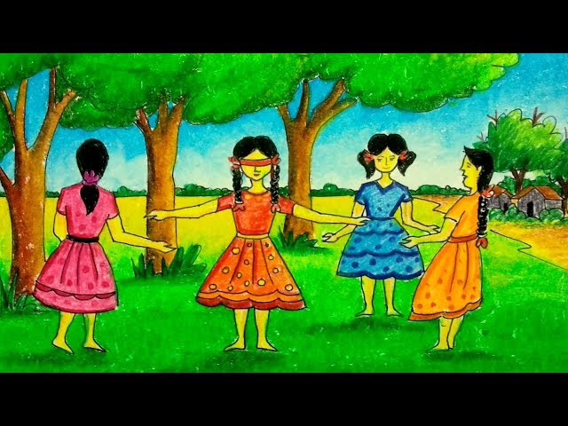 கண்ணாமூச்சி ஏனடா, A Hide and Seek game by Village Kids Veng…