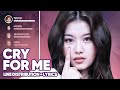 TWICE - Cry For Me (Line Distribution + Lyrics Color Coded) PATREON REQUESTED