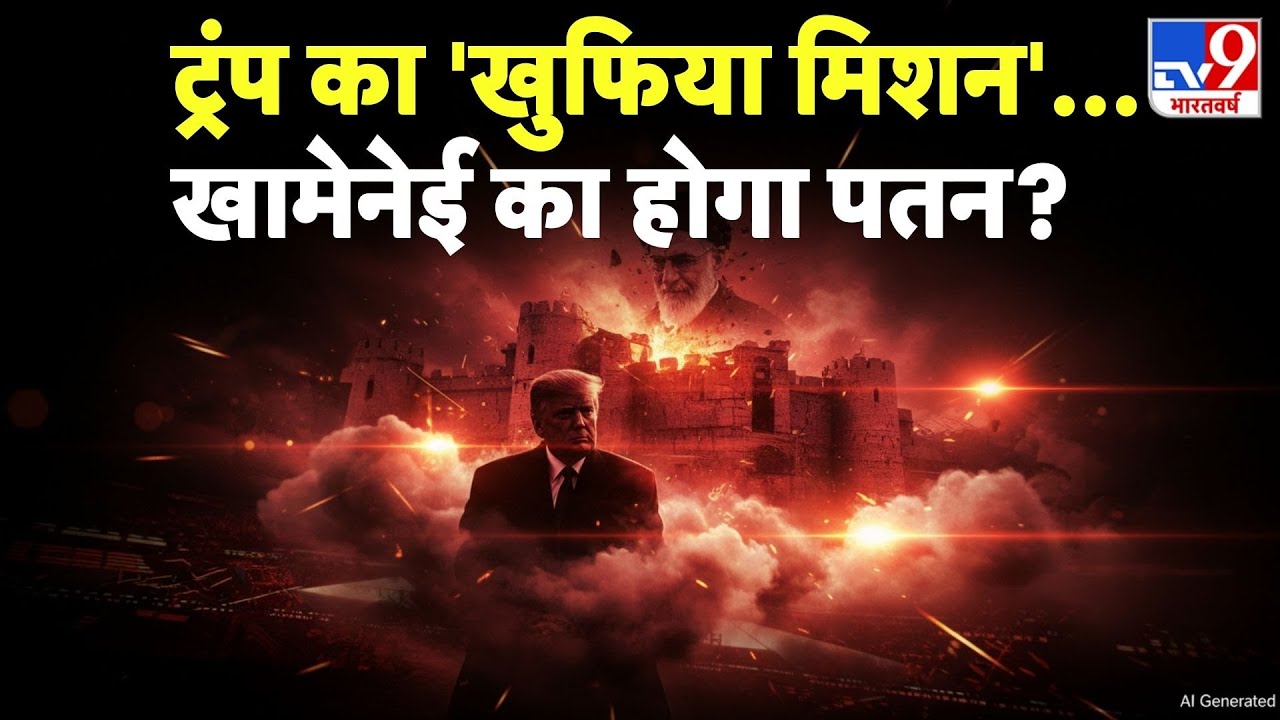 Iran vs USA Conflict :ट्रंप का 'खुफिया मिशन'...खामेनेई का होगा पतन?-TV9 | Khamenei | Trump