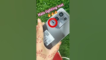 Active halo lighting test #infinixnote50x