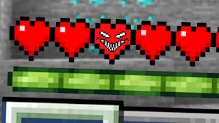 Minecraft but there are Tiny Hearts...