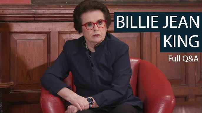 Billie Jean King triumphs in “Battle of the Sexes, September 20, 1973