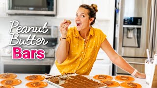 BAKE WITH ME | IN THE KITCHEN WITH MINDY BINGHAM | PEANUT BUTTER BARS