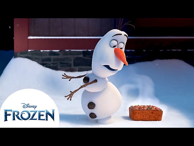 Bolo com Olaf e princesas (filme do Frozen™)