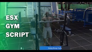FiveM Muscle Sands Gym Script for ESX