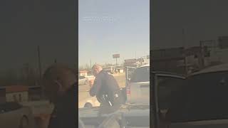 Officer performs Heimlich maneuver, saves choking driver