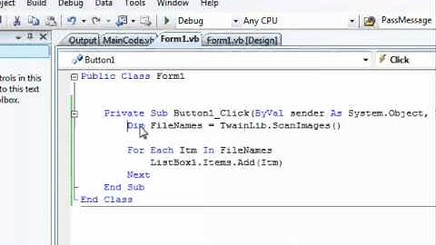 Accessing Twain from VB.Net version 3
