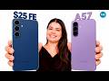 Galaxy S25 FE ou Galaxy A57? Qual é o MELHOR SAMSUNG para 2026?