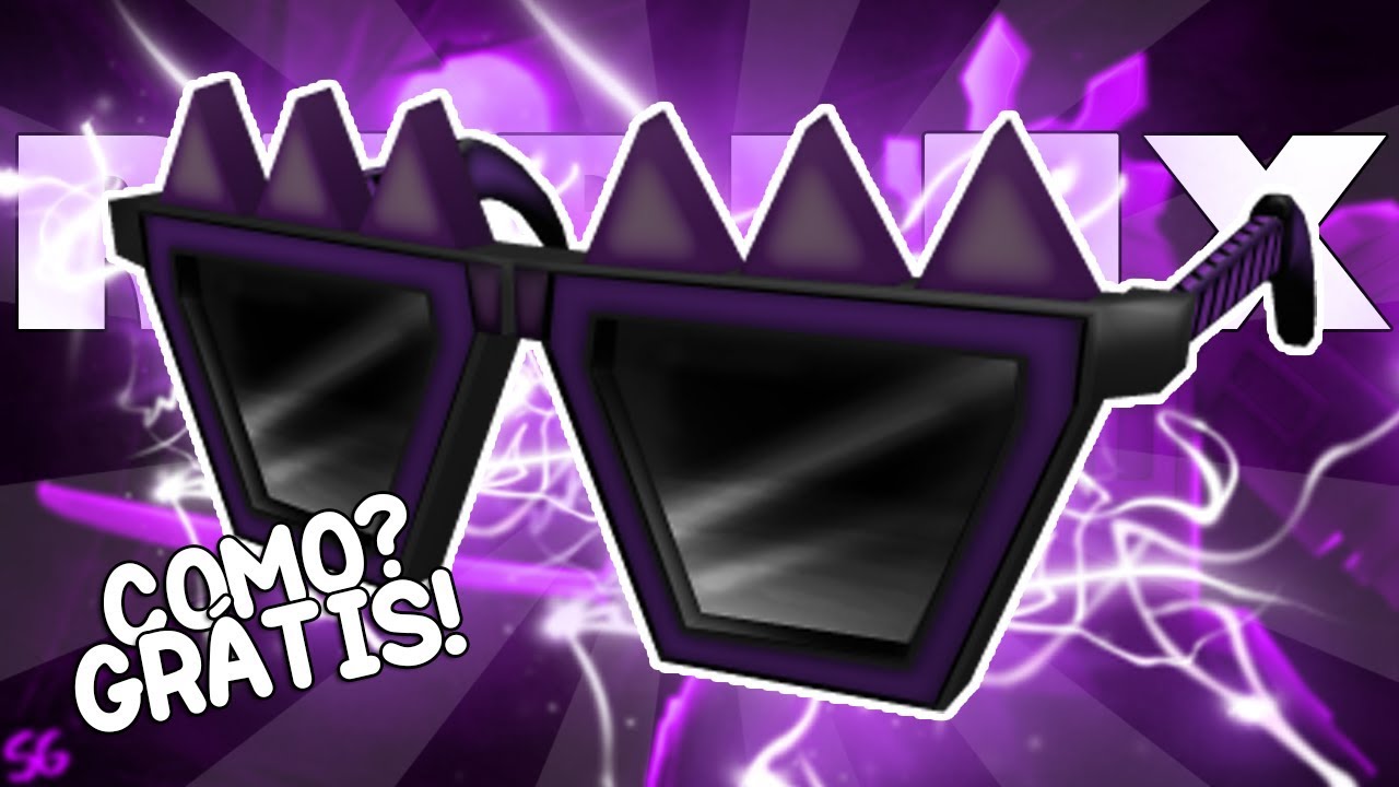 Como Ganha Um Oculos Gratis No Roblox Spiky Creepy Shades Youtube - como ganhar o novo oculos do roblox promocodes youtube