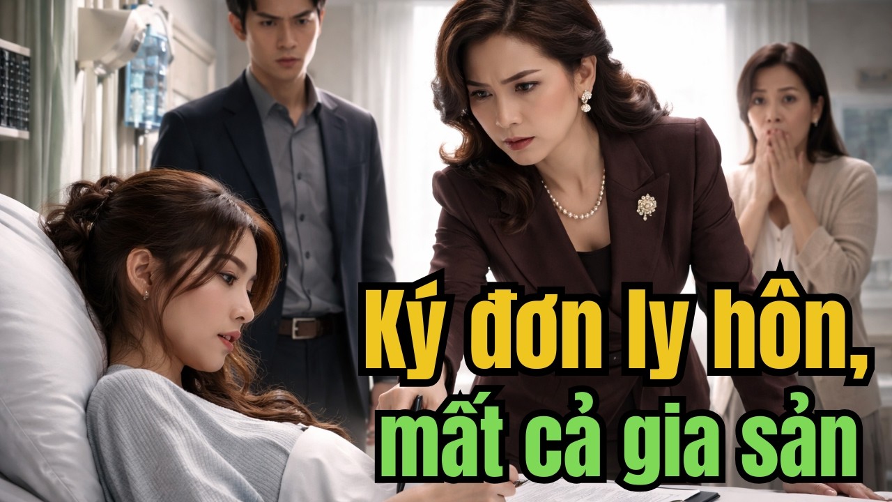 Ép Con Dâu Ký Đơn Ly Hôn Trên Giường Bệnh, Mẹ Chồng Sững Sờ Khi Mất Trắng 60 Tỷ