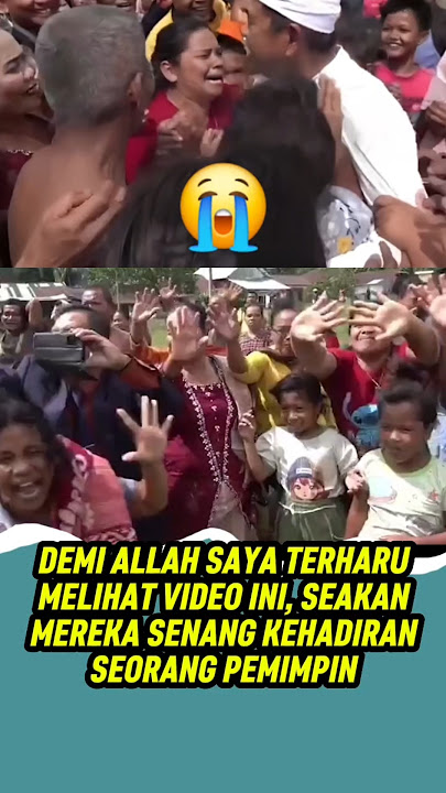 MEREKA MERASAKAN KEHADIRAN SOSOK PEMIMPIN DI TENGAH-TENGAH KELAPARAN DAN KEHAUSAN! #dedimulyadi