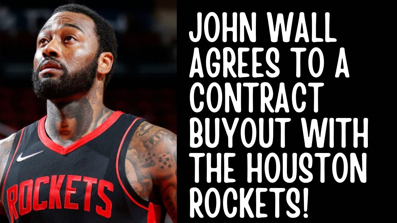 Reports: John Wall agrees to contract buyout with Rockets