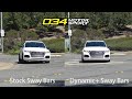 034motorsport dynamic b9 audi sq5 sway bar kit in action