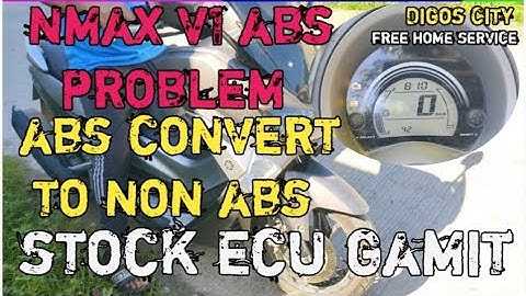 nmax v1 abs convert to non abs stock ecu gamit