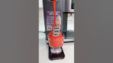 Part II to our new Ninja Swirl machine 🍦