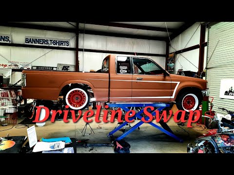 Driveline Swap Maintenance on my 91 Mazda B2600i