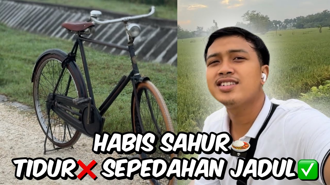 HOBI BARU MAS ROIHAN!! NAIK SEPEDAH UNTA YANG JADUL😎 HABIS SAHUR LANGSUNG KELILING DESA✨