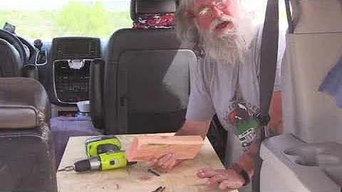 Van Life 101: How to Build a Bed in a Minivan!