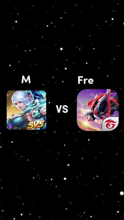 mobile legends vs free fire #mobilelegends #freefire #versus #fyp