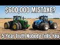 John Deere 9R vs New Holland T9 — Which $600K Tractor Actually Costs Less Over 5 Years?