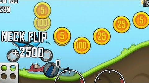 Hill Climb Racing - Gameplay Walkthrough part 3 bike (iOS, Android)