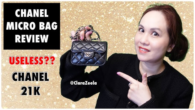 MOST USED CHANEL BAG! Small classic flap review + what fits! 