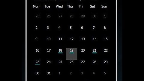Excel TaskMaster Calendar - a vba runtime created calendar.
