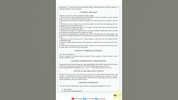 Maths Syllabus of Class 10 Term-1(English Medium) #Class10 #Maths #Syllabus2021-22 #Shorts