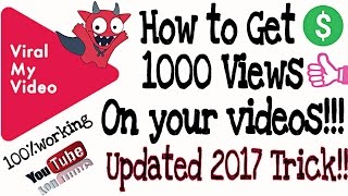how to get more views on your videos || viral my video app review screenshot 3