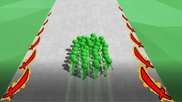 Crowd Runners 🔥 Gameplay Walkthrough (Android,iOS)⚔️  Part 1