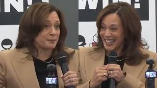 ‘Weird’: Kamala Harris goes from ‘deeply serious to manic laughter’