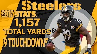 Pittsburgh Steelers rookie wide receiver, JuJu Smith-Schuster, reco...