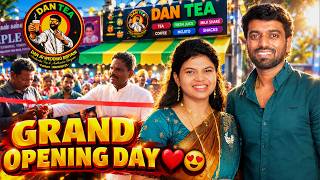 Download lagu DAN TEA — Grand Opening Day ! ❤️😍 | DAN JR VLOGS