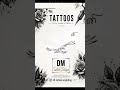 Hidden Name Tattoo#tattoo #tattooartist #tattooart #youtubeshorts #viralshorts #inked #tattoodesign