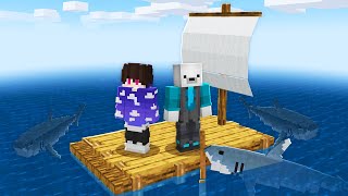 SOBREVIVÊNCIA EM ALTO MAR NÍVEL IMPOSSÍVEL!!! -  RaftCraft by IRMANDADE 74,953 views 8 months ago 24 minutes