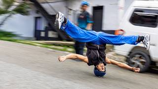 Longest Headslide On Concrete... Who Wins?